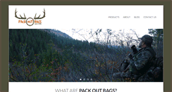 Desktop Screenshot of packoutbags.com